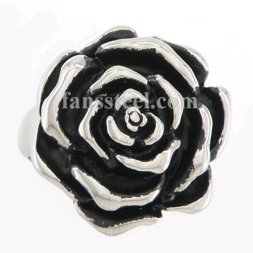 FSR09W34 rose flower ring - Click Image to Close